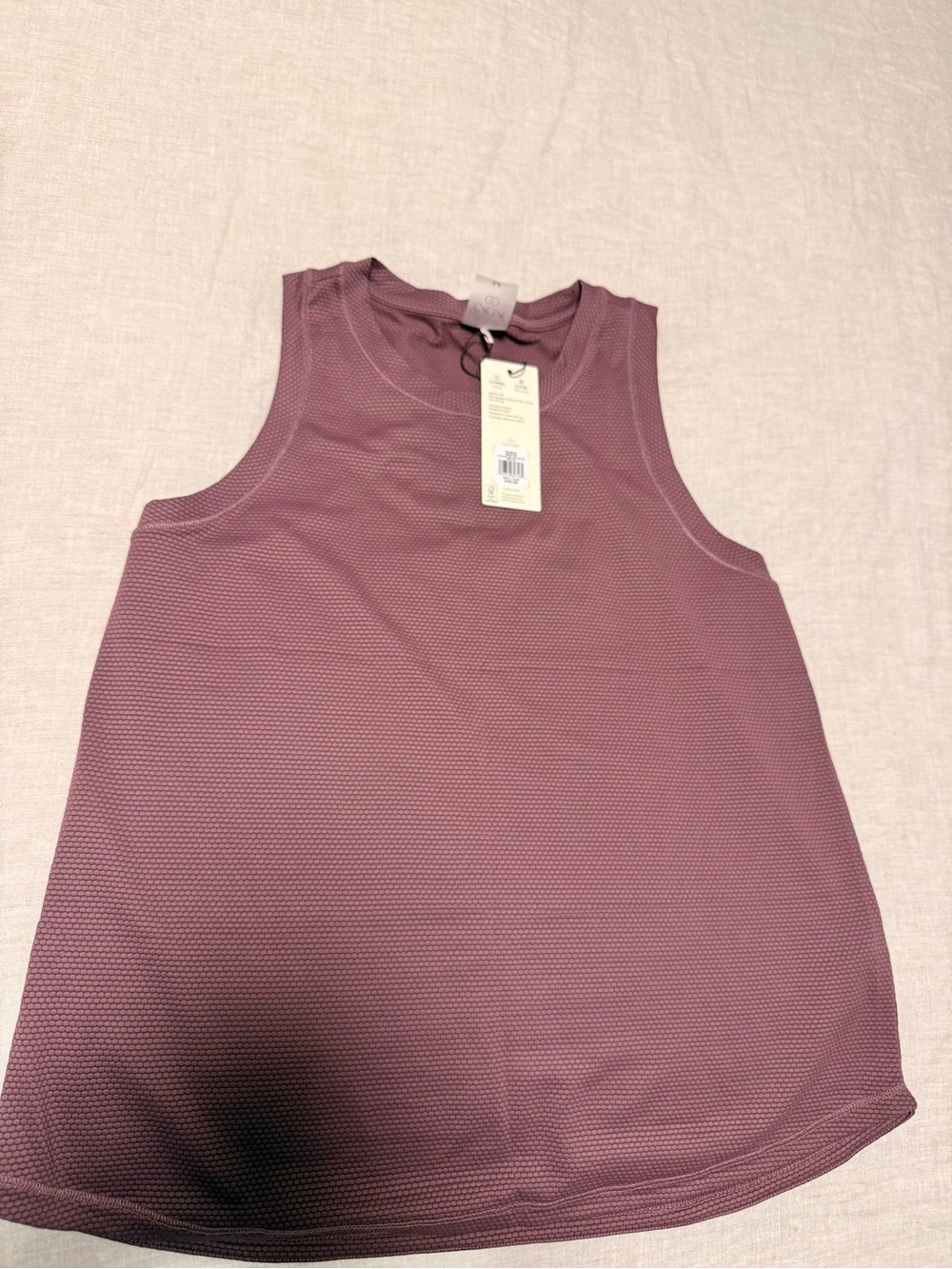 Women's Sleeveless Muscle Tank - Mauve